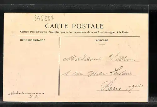 AK Onville, Vue générale, Gesamtansicht des Ortes