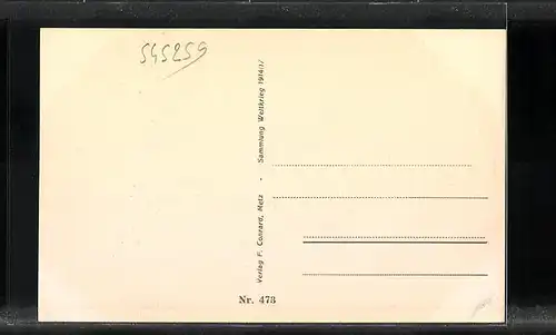 AK Onville, Totalansicht des Ortes