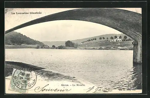 AK Maron, La Moselle, Panorama