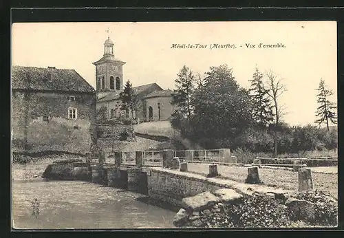 AK Ménil-la-Tour, Vue d`ensemble