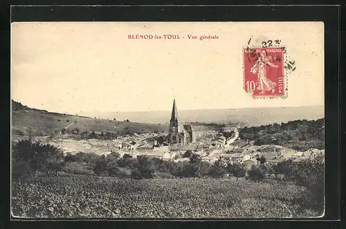 AK Blénod-les-Tour, Vue générale