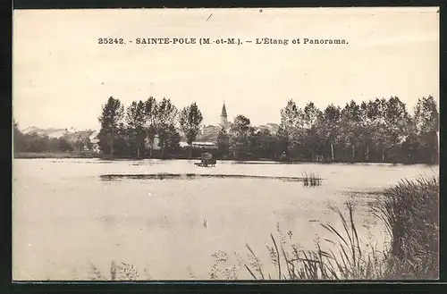 AK Sainte-Pole, L`Étang et Panorama