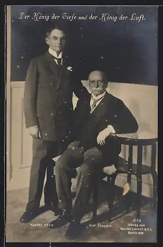 AK Graf Zeppelin und Kapitän König, Könige der Tiefe und der Luft