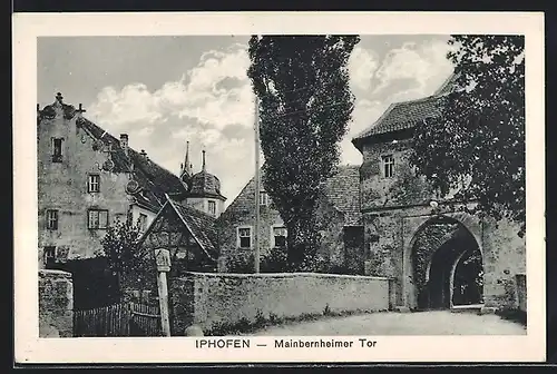 AK Iphofen, Das Mainberheimer Tor