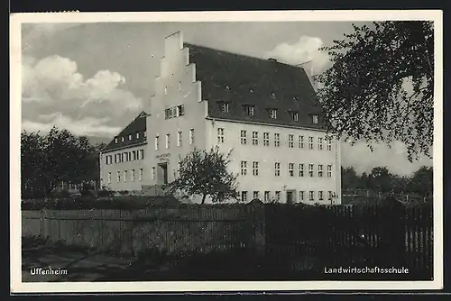 AK Uffenheim, Landwirtschaftsschule