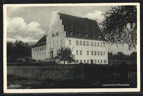 AK Uffenheim, Landwirtschaftsschule