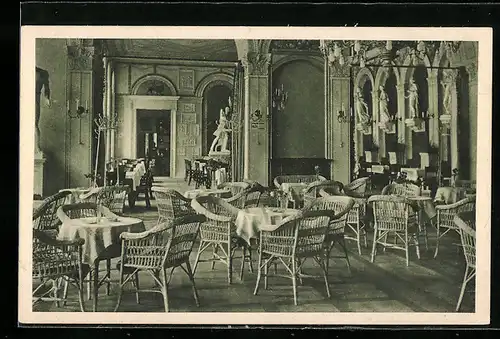 AK Neustrelitz, Orangerie Cafe und Restaurant, Innenansicht