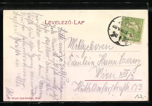 AK Arad, Uj evang. templom