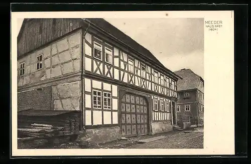 AK Meeder, Ansicht vom Haus Nr. 67