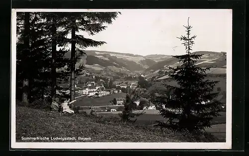 AK Ludwigsstadt /Bayern, Panorama