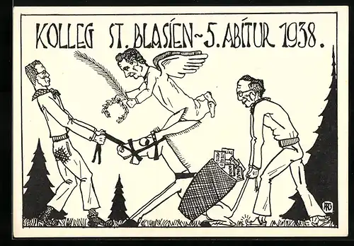 AK St. Blasien, Kolleg, 5. Abitur 1938