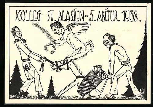 AK St. Blasien, Kolleg, 5. Abitur 1938