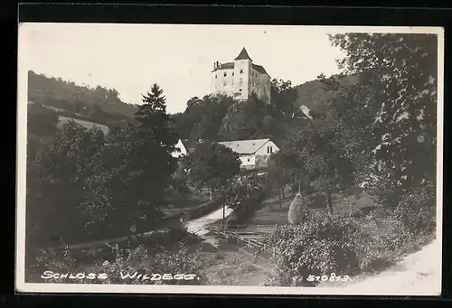 AK Wildegg, Blick zum Schloss