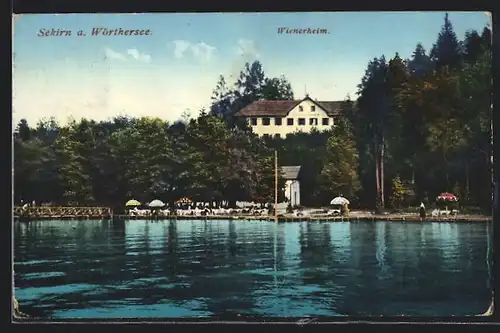 AK Sekirn am Wörthersee, Wienerheim am Ufer