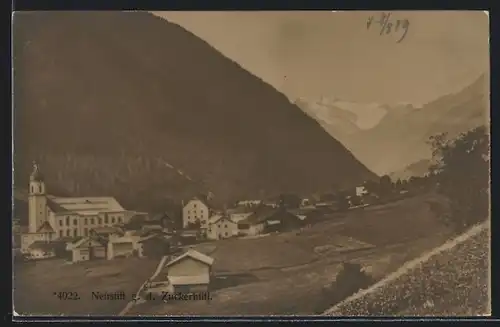 AK Neustift, Totale g. d. Zuckerhütl.