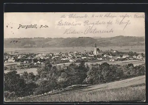 AK Purgstall in N.-Oe., Gesamtansicht