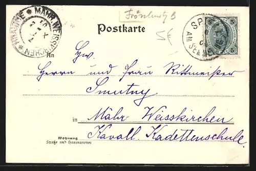 AK Spital am Semmering in der Steiermark, Gesamtansicht mit der Kirche