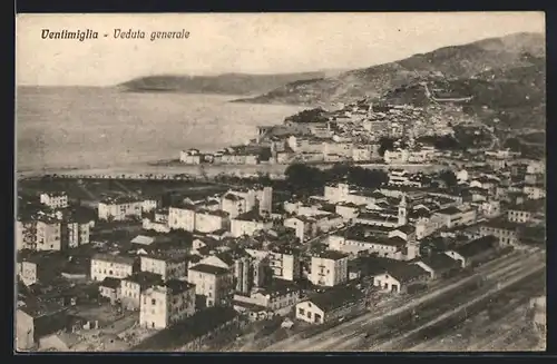 AK Ventimiglia, Veduta generale