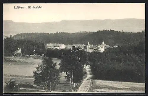 AK Königsfeld, Blick auf den Luftkurort