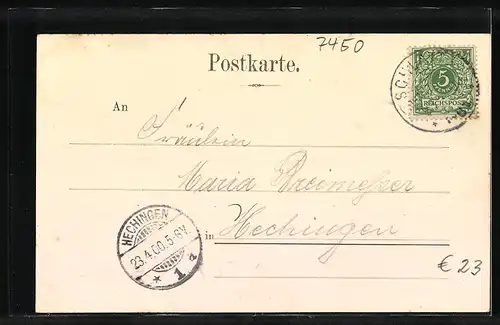 AK Schlatt, Teilansicht, Kirche