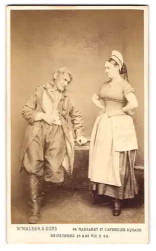 Fotografie W. Walker & Sons, London, Schauspieler Joseph Jefferson in einer Scene