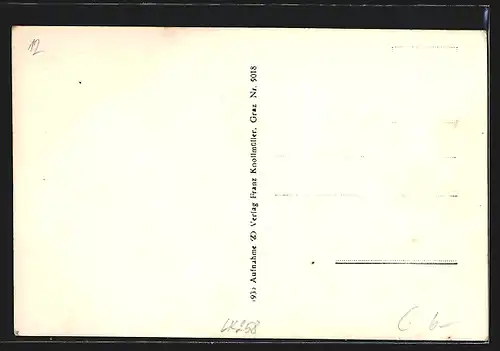 AK Stanz im Mürztale, Ortsansicht aus der Vogelschau