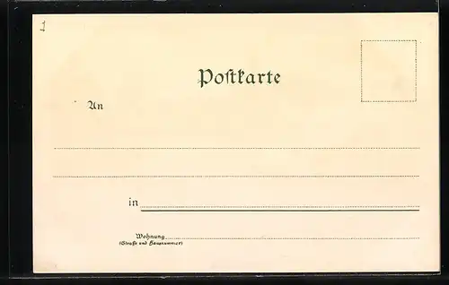 Lithographie Walldürn, Ortsansicht mit Strasse, Wallfahrtskirche