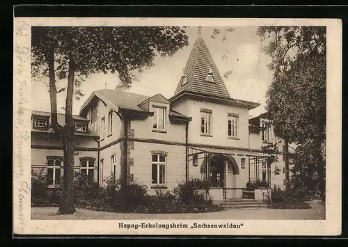 AK Sachsenwaldau, Hapag-Erholungsheim Sachsenwaldau