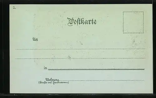 Lithographie Donauwörth, Ortsansicht mit Flusspartie