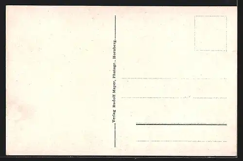 Künstler-AK Hornberg, Ortsansicht im Jahr 1564, Hornberger Schiessen