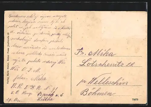 AK Bruck a.d. Leitha, das Barackenlager, Hauptwache, Stadttotale, Schloss Prugg