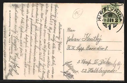 AK Bruck a. d. Leitha, Ansicht der Pfarrkirche