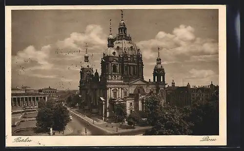 AK Berlin, Dom mit Strassenpartie