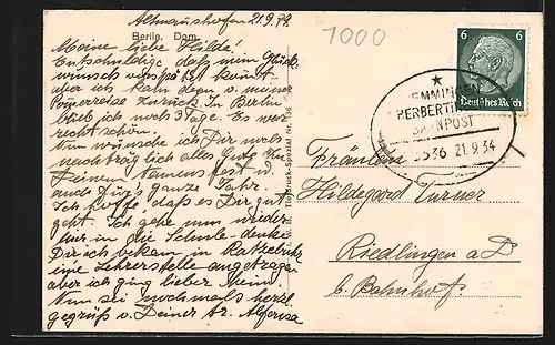 AK Berlin, Dom mit Strassenpartie