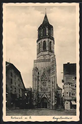 AK Rottweil a. N., Kapellenturm