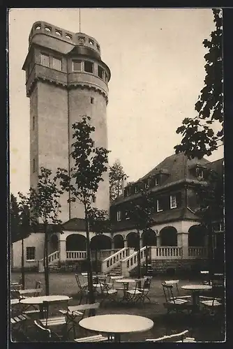 AK Baden-Baden, Ansicht Merkurhotel