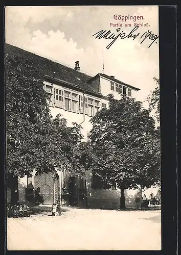 AK Göppingen, Partie am Schloss