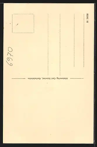 AK Gerlachsheim, Innenansicht der Kirche