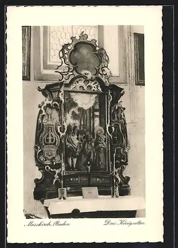 AK Messkirch /Baden, Drei Königsaltar