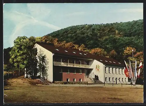 AK St. Martin /Pfalz, Jugendhaus am Weinberg, Internationaler Jugend-Zeltlagerplatz