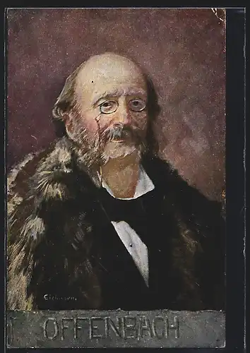 AK Portrait Musiker Offenbach