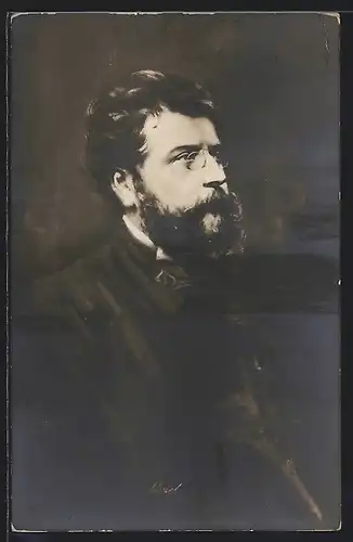 AK Portrait des Komponisten Georges Bizet