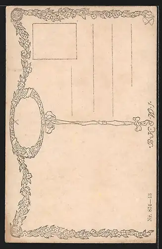 AK Porträt Violinist Bronislaw Hubermann