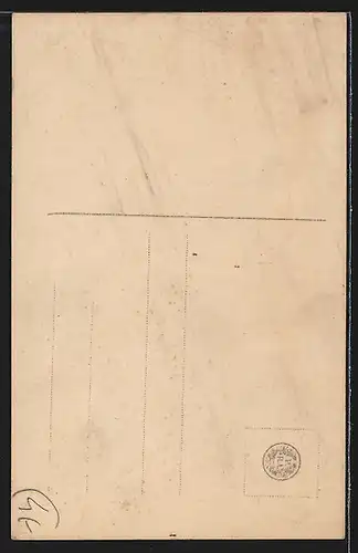 AK Albert Lortzing, Portrait des Komponisten