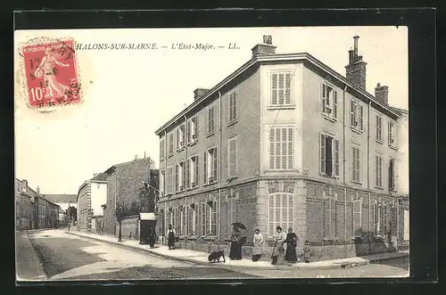 AK Chalons-sur-Marne, L`État-Major