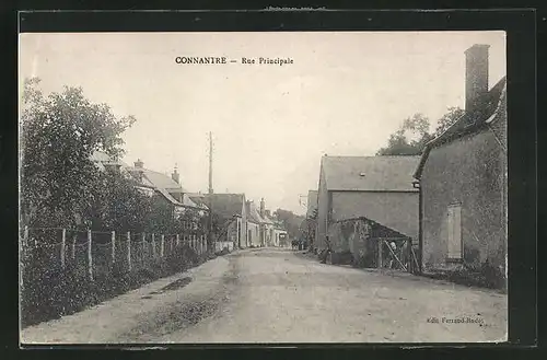 AK Connantre, Rue Principale, Strassenpartie