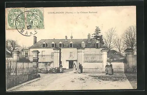 AK Courlandon, Le Château Bertrand