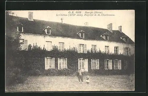 AK Hourges, La Château, Proprieté de M. Charbonneau