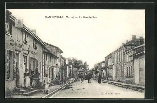 AK Hauteville, La Grande-Rue