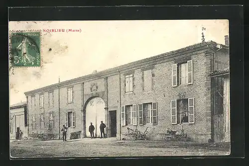 AK Noirlieu, Gebäudeansicht